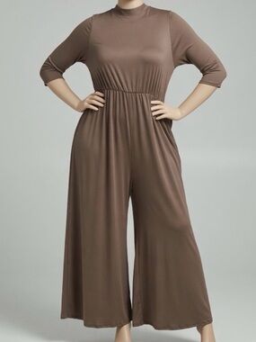 Brown Jumpsuit